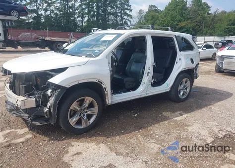 2017 Toyota Highlander Limited z USA, uszkodzony, nr VIN 5TDYZRFH6HS221234